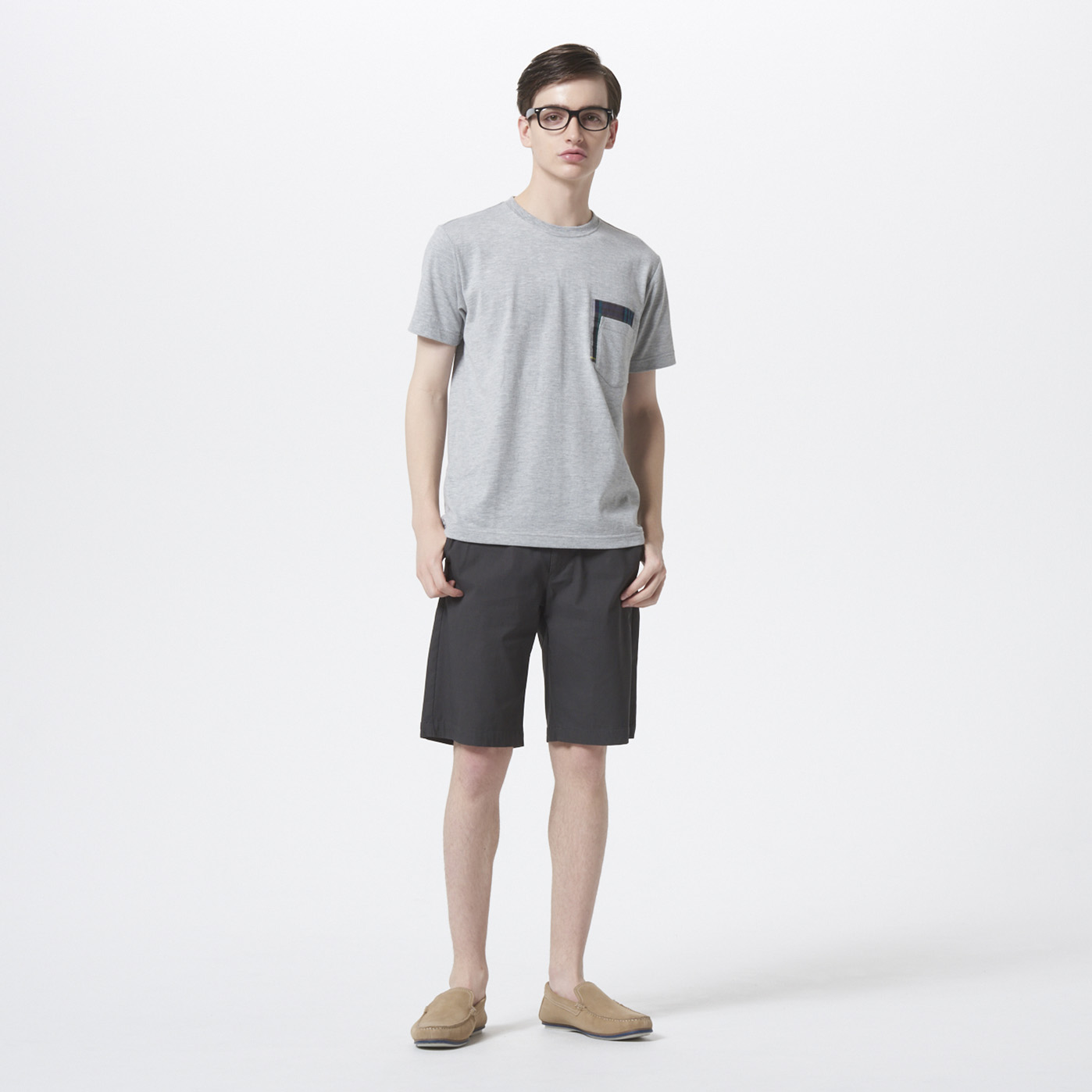 【Golden Bear Mens】切替ポケットＴシャツのコーデ