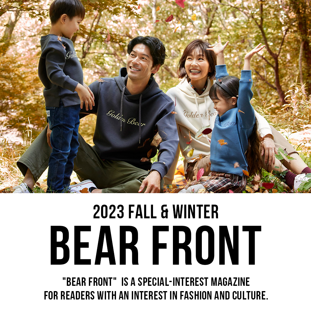 Golden Bear　</br>2023年秋冬カタログ BEAR FRONTが出来上がりました！