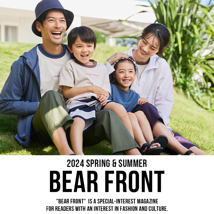 Golden Bear　2024年春夏カタログ BEAR FRONTが出来上がりました！