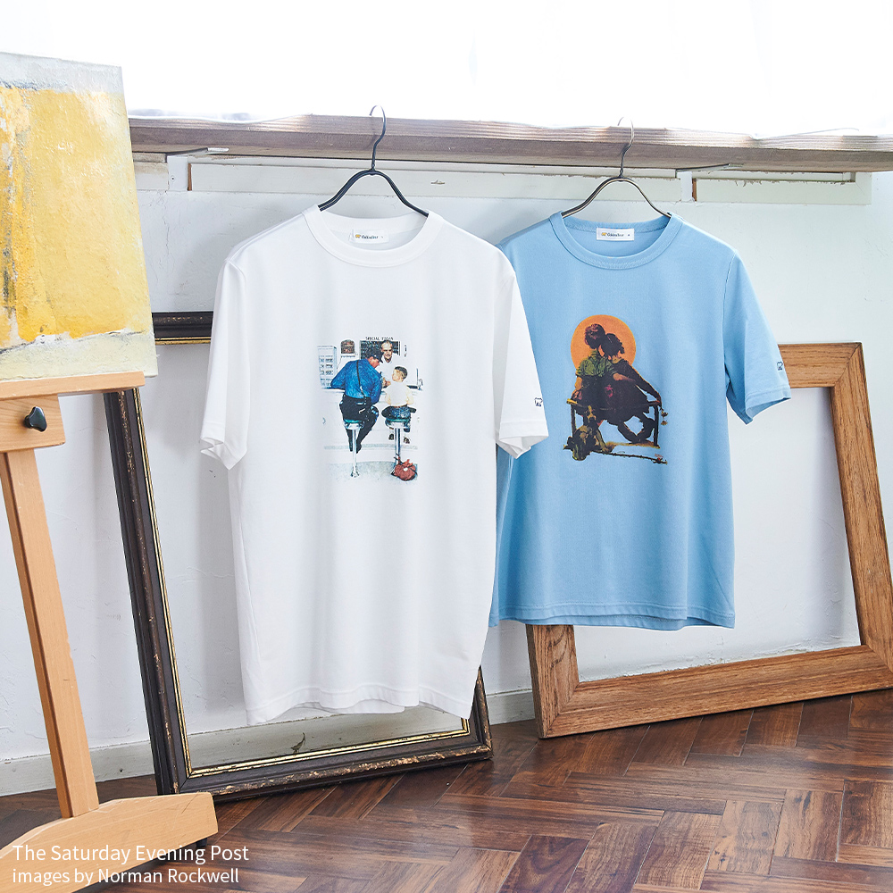 Golden Bear　 Golden Bear meets The Saturday Evening Post images by Norman Rockwell グラフィック T シャツを発売