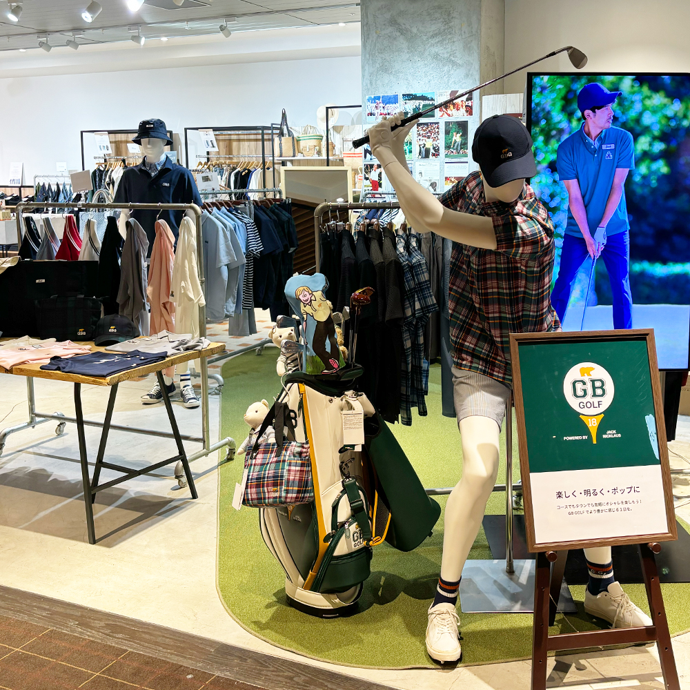 GB GOLF　 日本橋高島屋 S.C. ARTCHIVES MALIBU POP UP STORE OPEN!