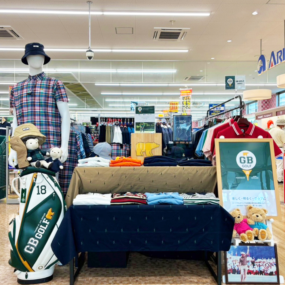 GB GOLF　 有賀園ゴルフ NEW戸田店 / 高崎本店 POP UP STORE OPEN!