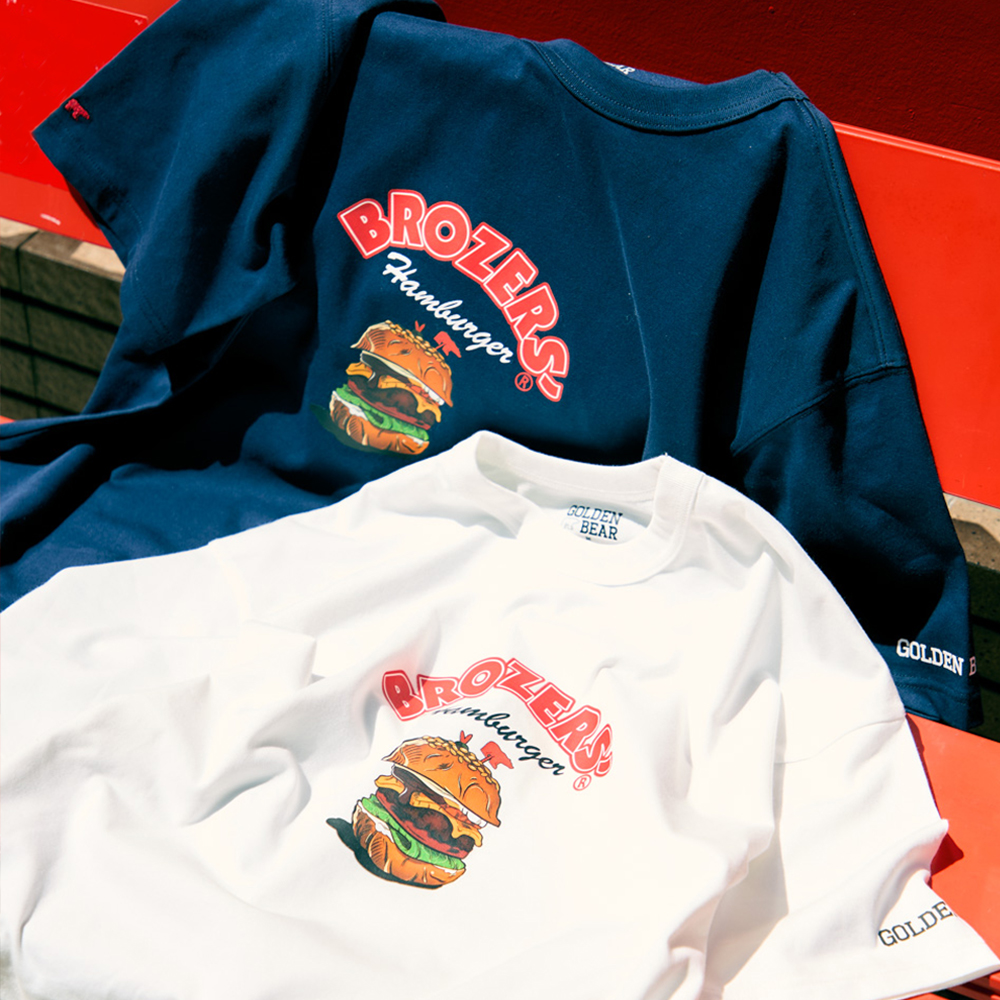 Golden Bear　 Golden Bear meets BROZERS’ グラフィックTシャツとソックスを発売