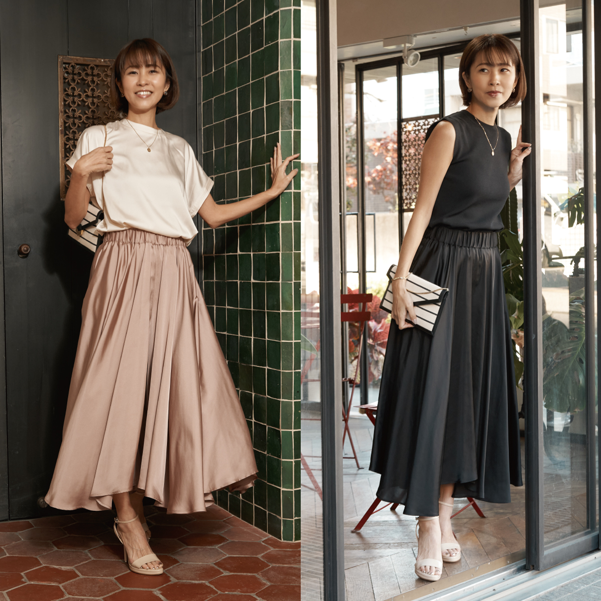 Marisa Grace  モデル 坂元美香さんとのコラボレーションパンツを発売