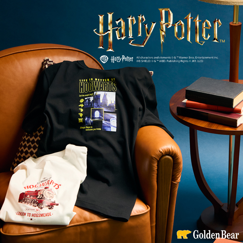 Golden Bear　</br>Harry Potter Collection by Golden Bear グラフィックTシャツを発売
