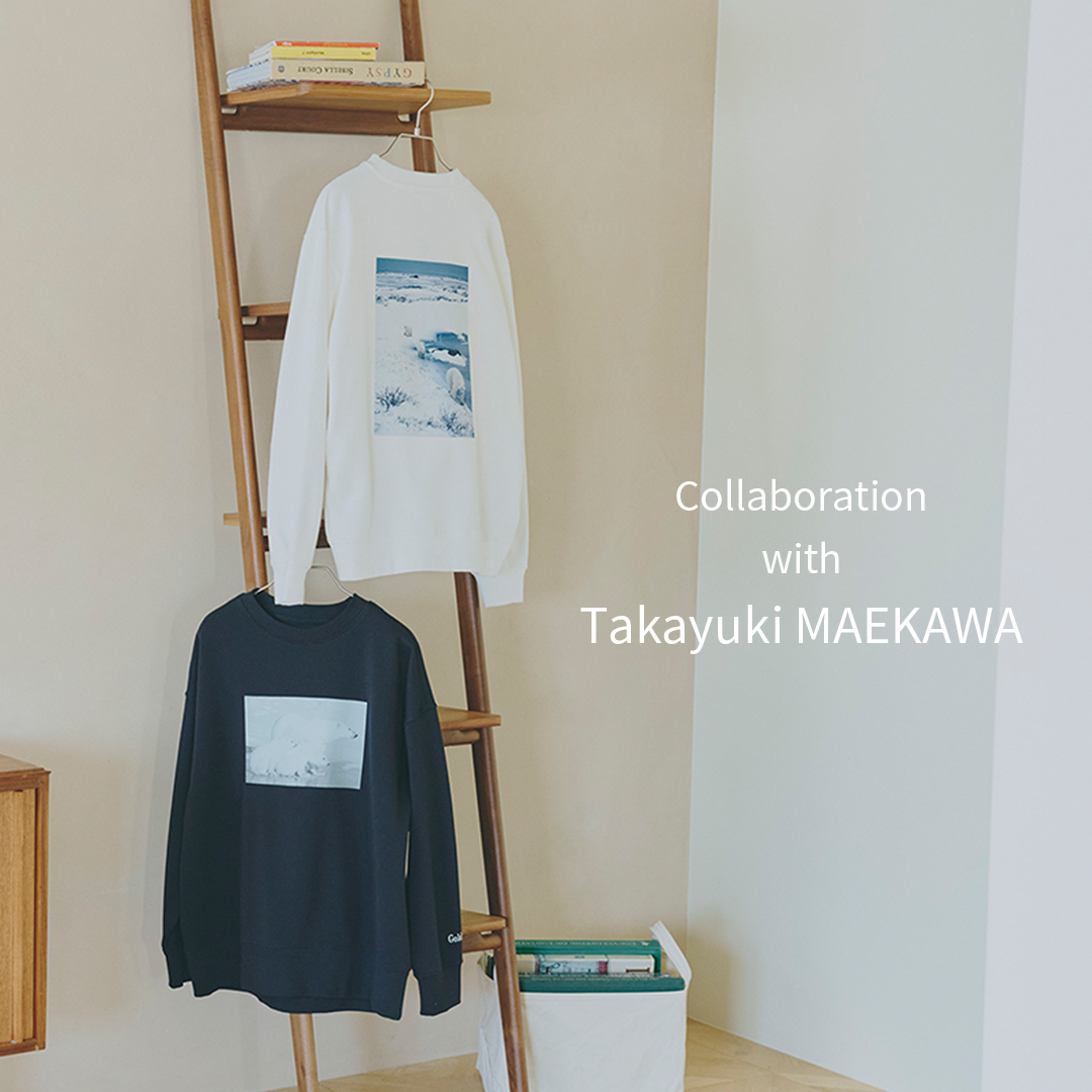 Golden Bear </br>動物写真家・前川貴行氏とのコラボレーションスウェットを発売